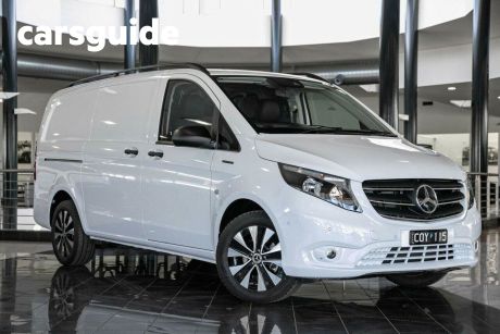 White 2023 Mercedes-Benz Evito Van VS20 112 MWB