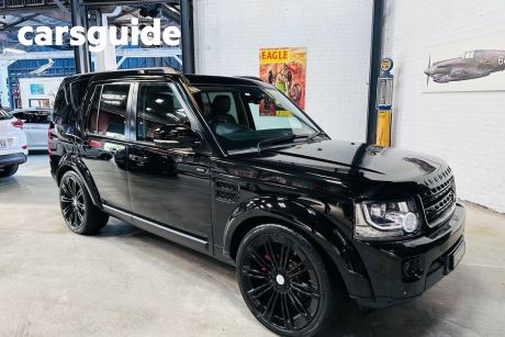Black 2014 Land Rover Discovery 4 Wagon 3.0 SDV6 HSE