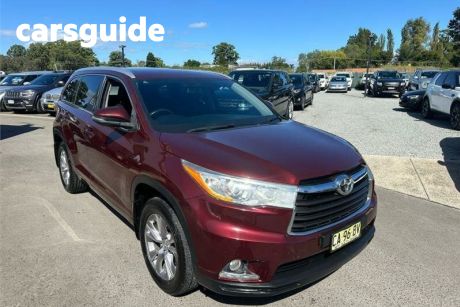 Red 2014 Toyota Kluger Wagon GXL (4X2)