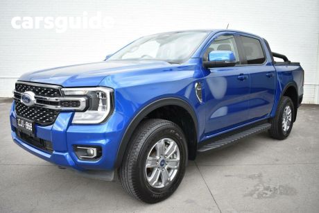 Blue 2022 Ford Ranger Double Cab Pick Up XLT 2.0 (4X4)