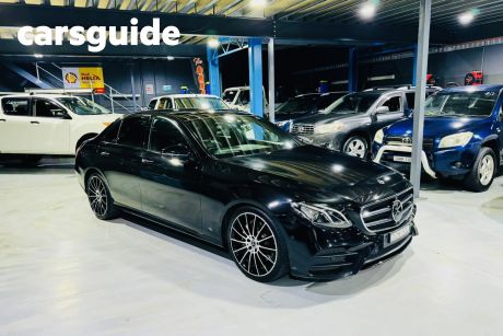 Black 2018 Mercedes-Benz E200 Saloon