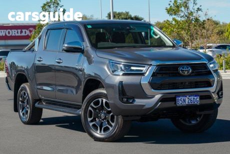 Grey 2023 Toyota Hilux Double Cab Chassis SR5 (4X4)