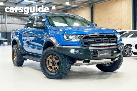 Blue 2021 Ford Ranger Double Cab Pick Up Raptor 2.0 (4X4)