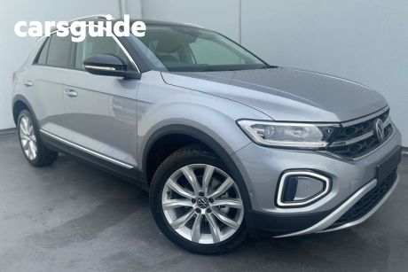Silver 2023 Volkswagen T-ROC Wagon 110TSI Style (restricted Feat)