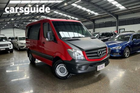 Red 2015 Mercedes-Benz Sprinter Commercial 313CDI Low Roof SWB 7G-Tronic