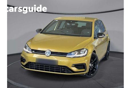 Gold 2018 Volkswagen Golf Hatchback R Special Edition