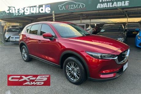 Red 2018 Mazda CX-5 Wagon Maxx Sport (4X4)