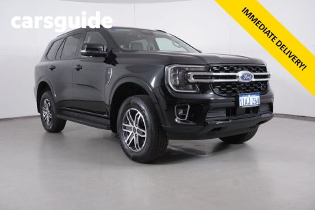 Black 2023 Ford Everest Wagon Trend (4WD)