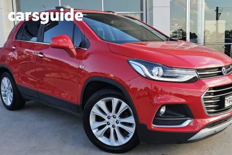 Red 2018 Holden Trax Wagon LT