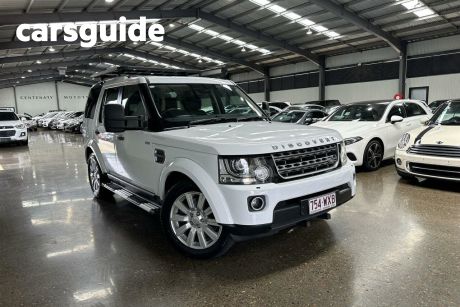 White 2016 Land Rover Discovery Wagon TDV6
