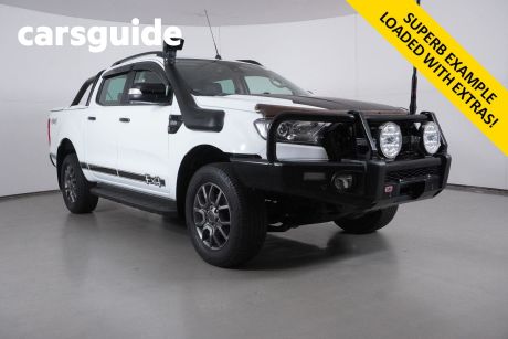 White 2018 Ford Ranger Dual Cab Utility FX4 Special Edition