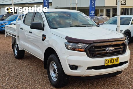 White 2021 Ford Ranger Double Cab Chassis XL 2.2 HI-Rider (4X2)