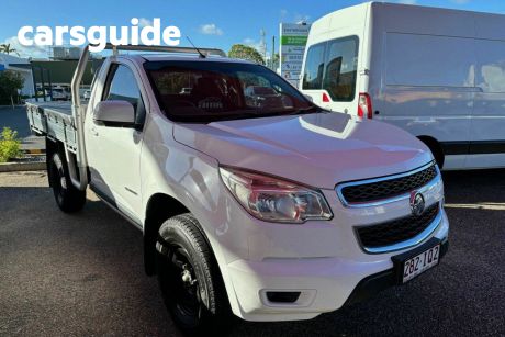 White 2014 Holden Colorado Cab Chassis LS (4X2)