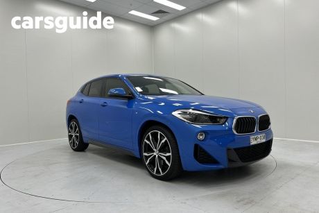Blue 2018 BMW X2 Wagon Sdrive20I M Sport