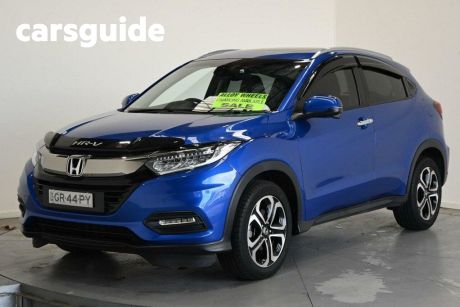 Blue 2021 Honda HR-V Wagon VTI-LX