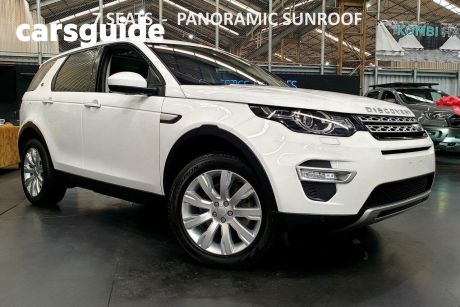 White 2016 Land Rover Discovery Sport Wagon SD4 HSE Luxury