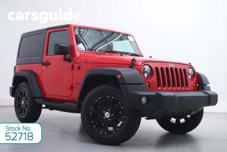 Red 2018 Jeep Wrangler Softtop Sport (4X4)