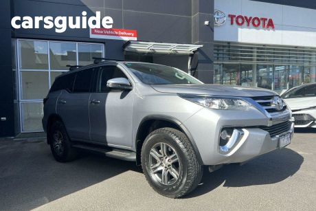 Silver 2018 Toyota Fortuner Wagon GXL