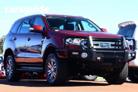 Red 2018 Ford Everest Wagon Trend (4WD)