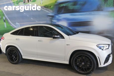 White 2021 Mercedes-Benz GLE53 Coupe 4Matic+ (hybrid)