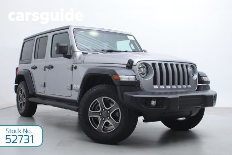 Silver 2019 Jeep Wrangler Unlimited Softtop Sport S (4X4)
