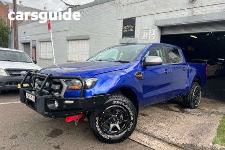 Blue 2016 Ford Ranger Ute Tray