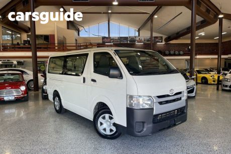 White 2018 Toyota HiAce Commercial DX GDH201 (ZX000969)