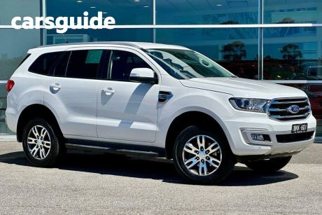 White 2020 Ford Everest Wagon Trend (rwd)