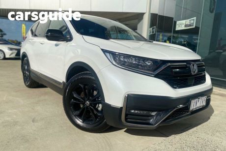 White 2023 Honda CR-V Wagon Black Edition (2WD) 5 Seats