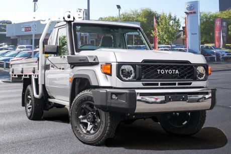 Silver 2024 Toyota Landcruiser 70 Series Cab Chassis LC79 GXL