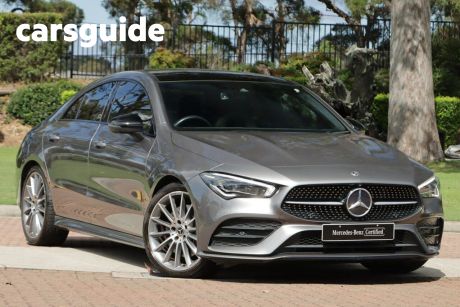 Grey 2020 Mercedes-Benz CLA Coupe 250 4Matic