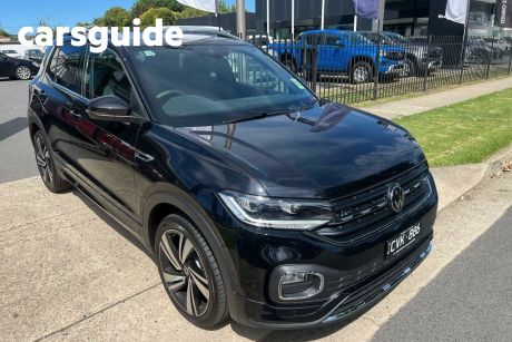 Black 2023 Volkswagen T-Cross Wagon 85Tfsi Style (restricted Feat)