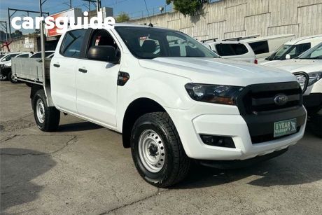 White 2017 Ford Ranger Crew Cab Chassis XL 2.2 HI-Rider (4X2)