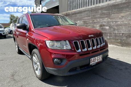 Red 2013 Jeep Compass Wagon Sport (4X2)
