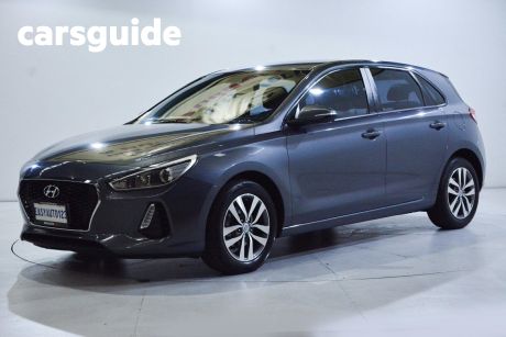 Grey 2017 Hyundai i30 Hatchback Active