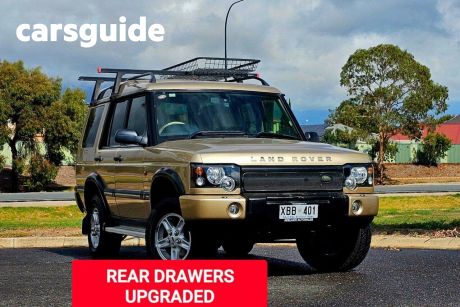 Gold 2004 Land Rover Discovery Wagon