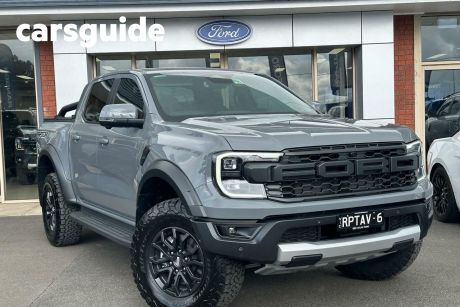 Grey 2024 Ford Ranger Double Cab Pick Up Raptor 3.0 (4X4)