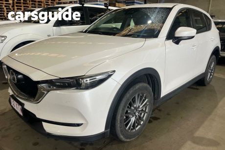 White 2017 Mazda CX-5 Wagon Maxx Sport (4X4)