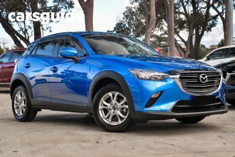 Blue 2019 Mazda CX-3 Wagon Maxx Sport (fwd)