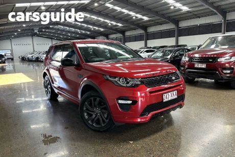 Red 2017 Land Rover Discovery Sport Wagon TD4 150 SE 5 Seat