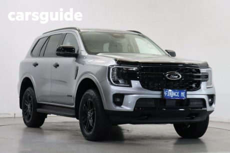 Silver 2024 Ford Everest Wagon Sport (4WD)