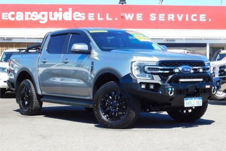 Silver 2022 Ford Ranger Double Cab Pick Up XLT 3.0 (4X4)
