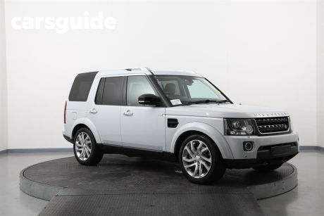 White 2016 Land Rover Discovery Wagon SDV6 Landmark