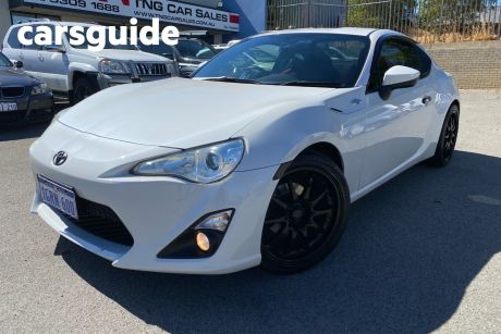 White 2012 Toyota 86 Coupe GT
