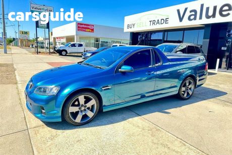 Blue 2012 Holden Commodore Utility SS-V Z-Series
