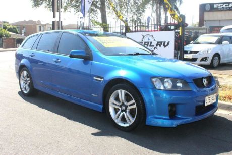 Blue 2010 Holden Commodore Sportswagon SV6