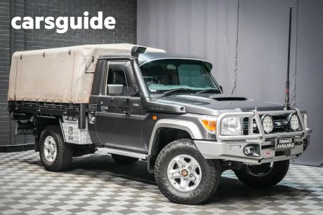 Grey 2016 Toyota Landcruiser Cab Chassis GXL (4X4)