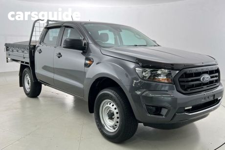 Grey 2019 Ford Ranger Double Cab Chassis XL 3.2 (4X4)
