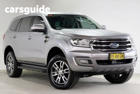 Silver 2019 Ford Everest Wagon Trend (rwd 7 Seat)