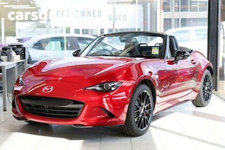 Red 2024 Mazda MX-5 Convertible G20 Roadster GT RS